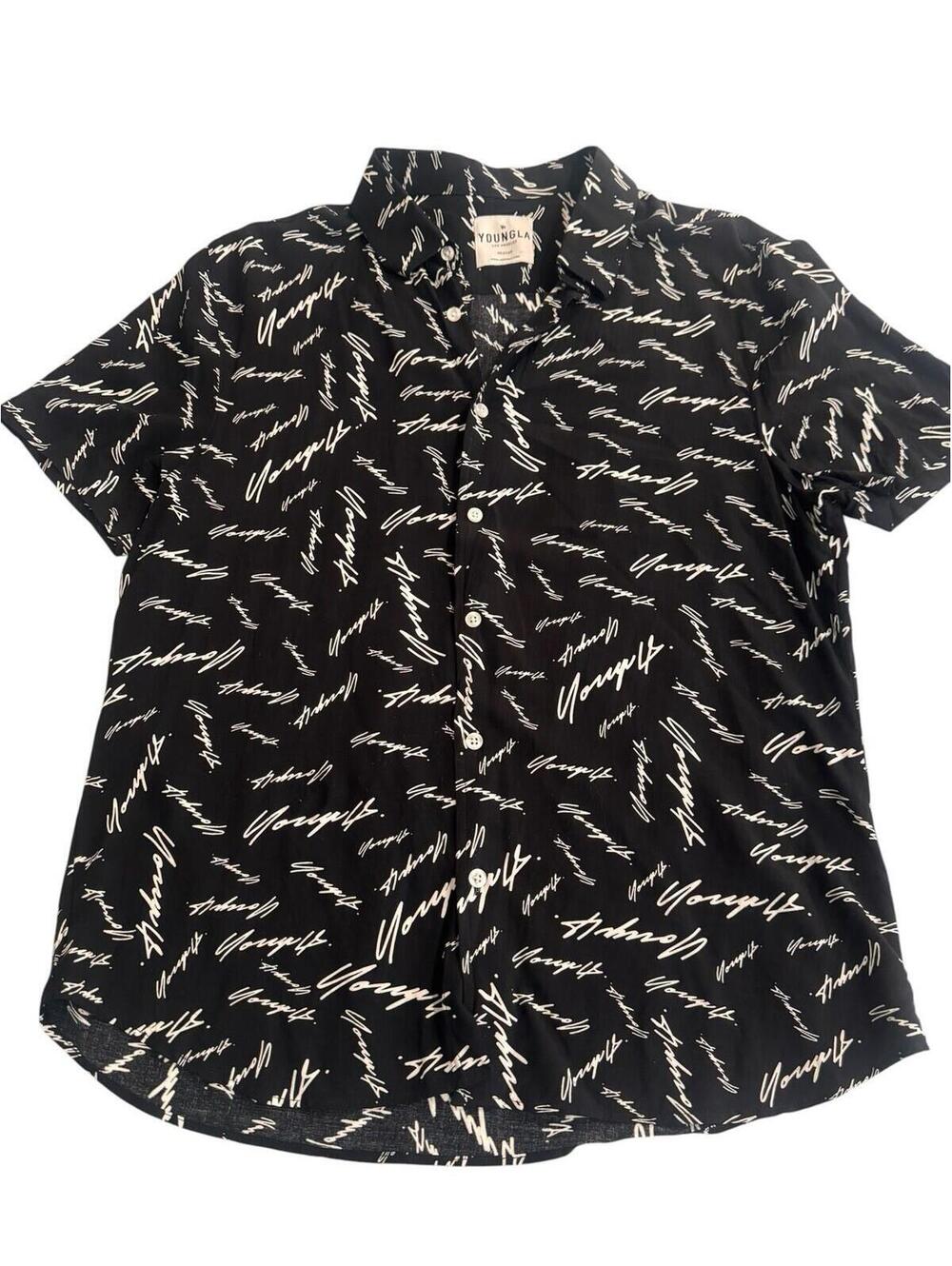 YoungLA 439 Miami Vice Short Sleeve Shirt Medium